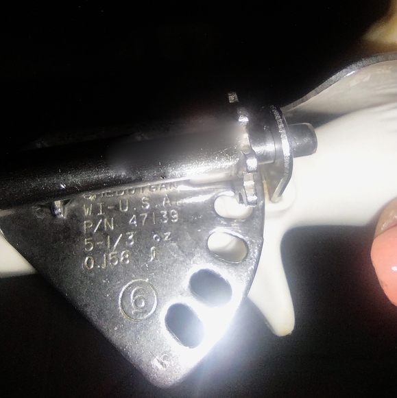 🍨Vintage Vollrath White No. 6 Disher/Ice Cream Scoop - Picture 10 of 16